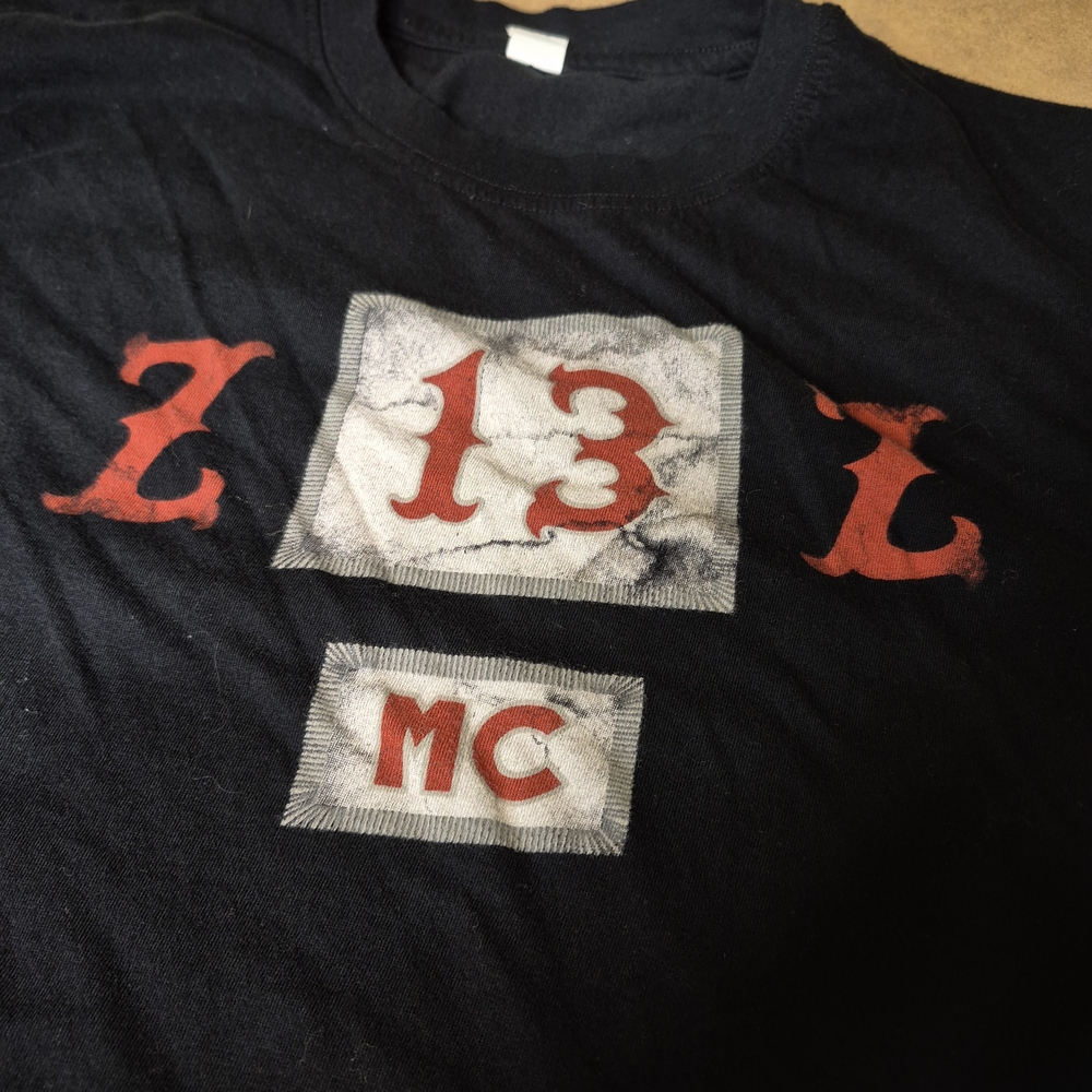 Vintage Black and Red ZZ Top Graphic Tee 2741/2
